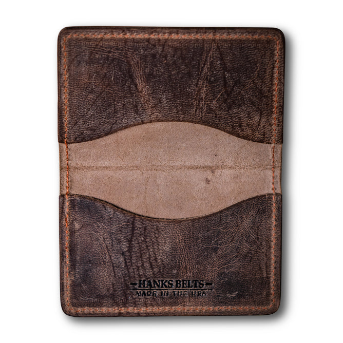 Small Bifold Leather Card Case