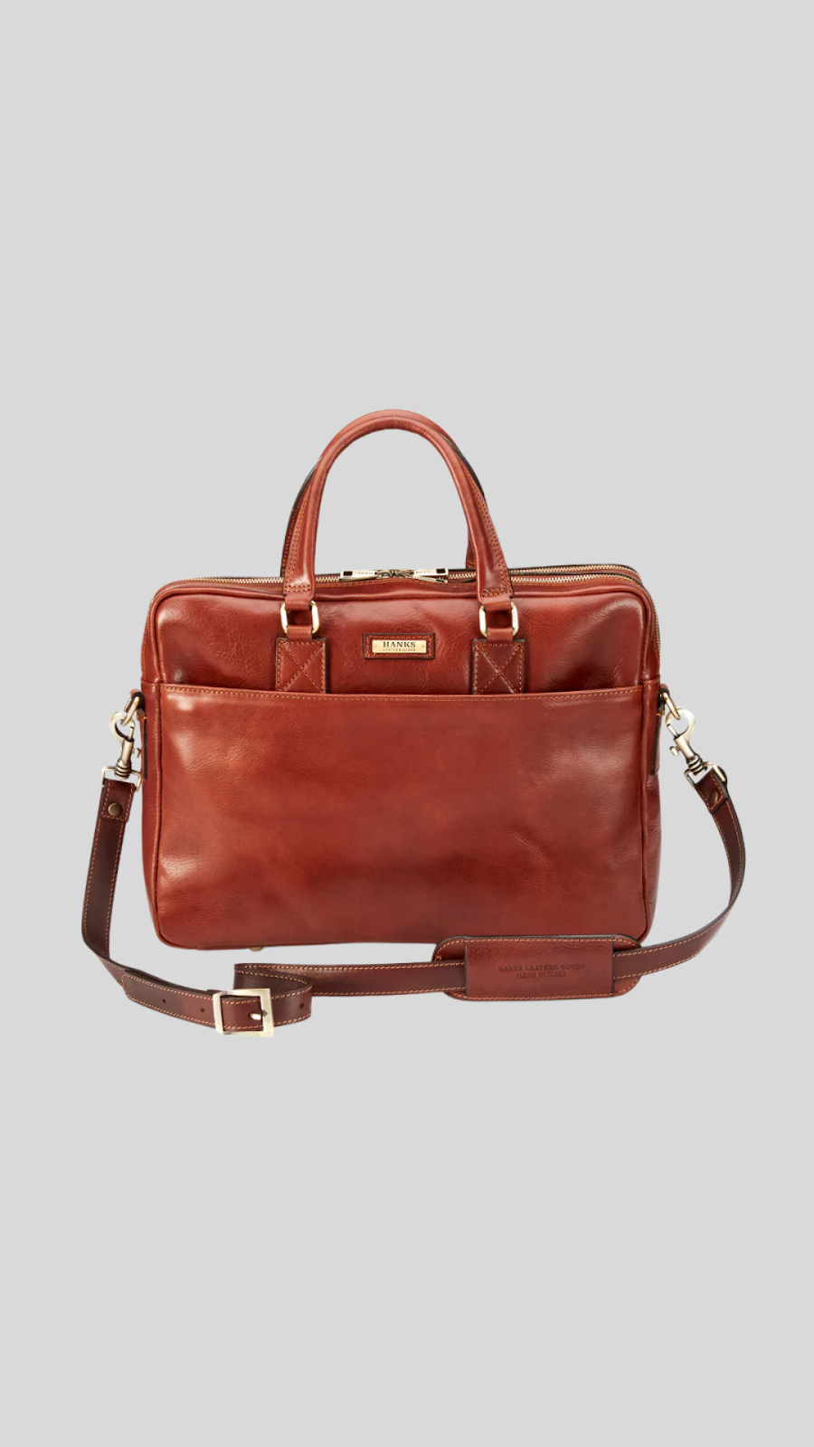 Features in a Leather Laptop Bag