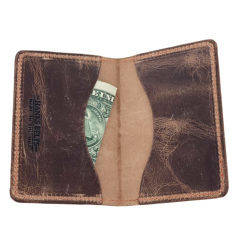 Small Bifold Leather Card Case